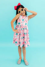 Mila & Rose ® Pink Gator - ade Tank Twirl Dress - 