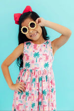 Mila & Rose ® Pink Gator - ade Tank Twirl Dress - 