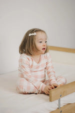 Little Joy Co. Pink Gingham Bamboo Pajamas Set 2 Piece Women Sleepwear - Apparel & Accessories > Clothing > Baby & Toddler Clothing > Baby & Toddler Sleepwear