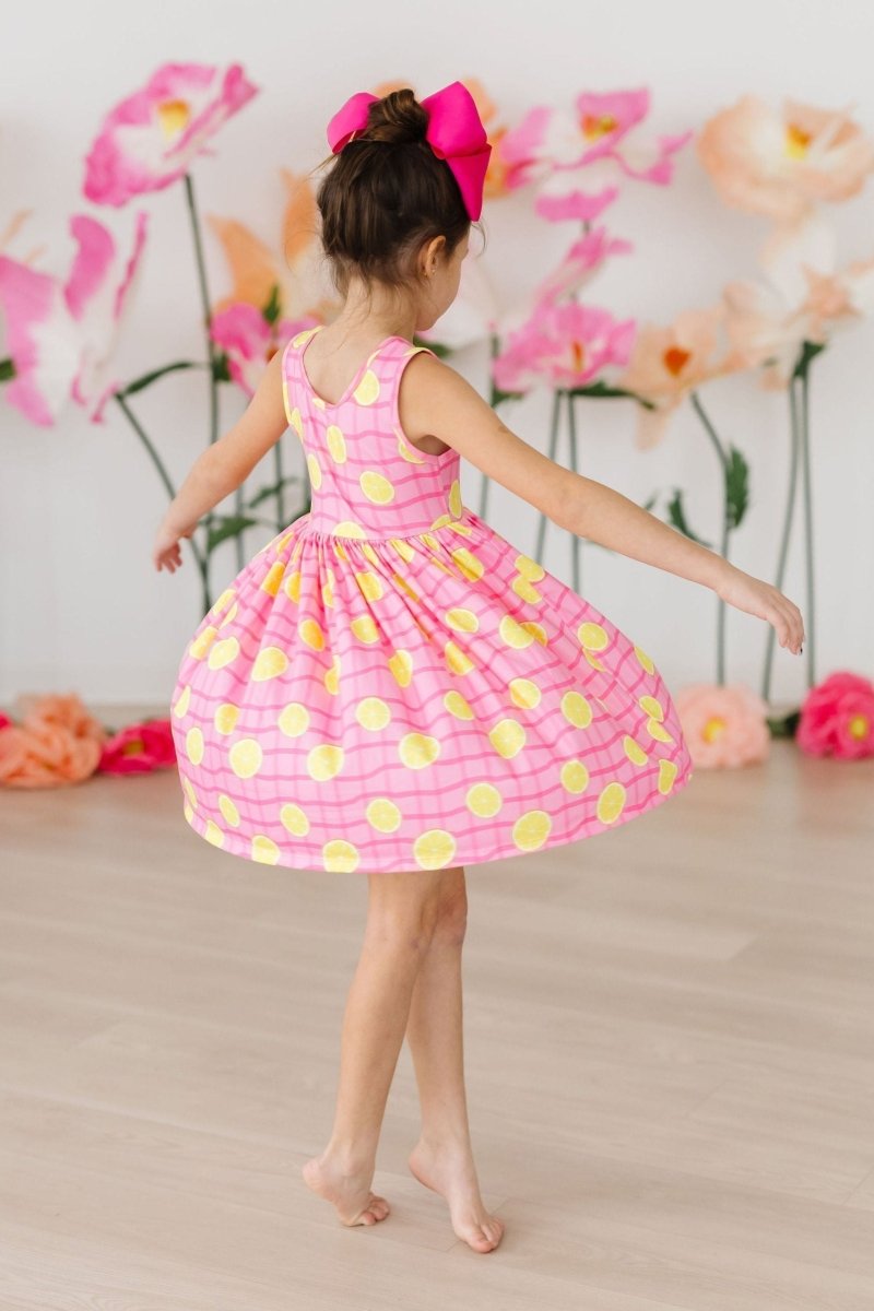 Mila & Rose ® Pink Lemonade Tank Twirl Dress for Toddlers Mila Rose - Everetts Place Boutique - 