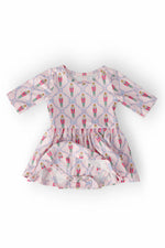 Mila & Rose ® Pink Nutcracker Twirl Bodysuit Three Quarter Sleeve - Apparel & Accessories > Clothing > Baby & Toddler Clothing > Baby & Toddler Dresses Twirl Bodysuit - 3/4 Sleeve