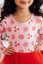 Pink Peppermint L/S Tutu Dress by Mila & Rose ®