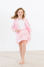 Mila & Rose ® Pink Rainbow Sequin Jacket For Girls Mila And Rose - Everetts Place Boutique - 