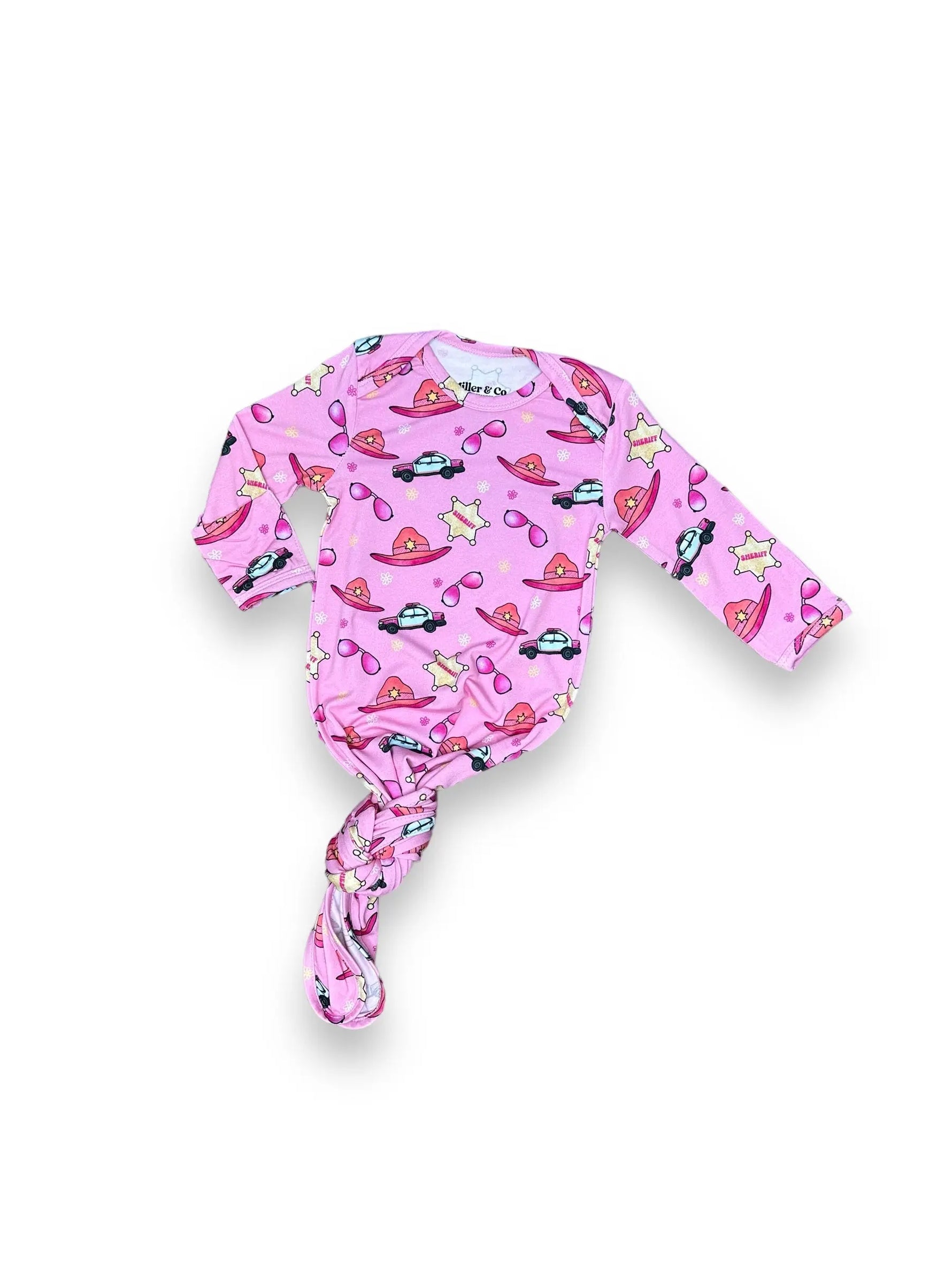 Pink Sheriff, Knotted Gowns Miller & Co. Everetts Place Boutique