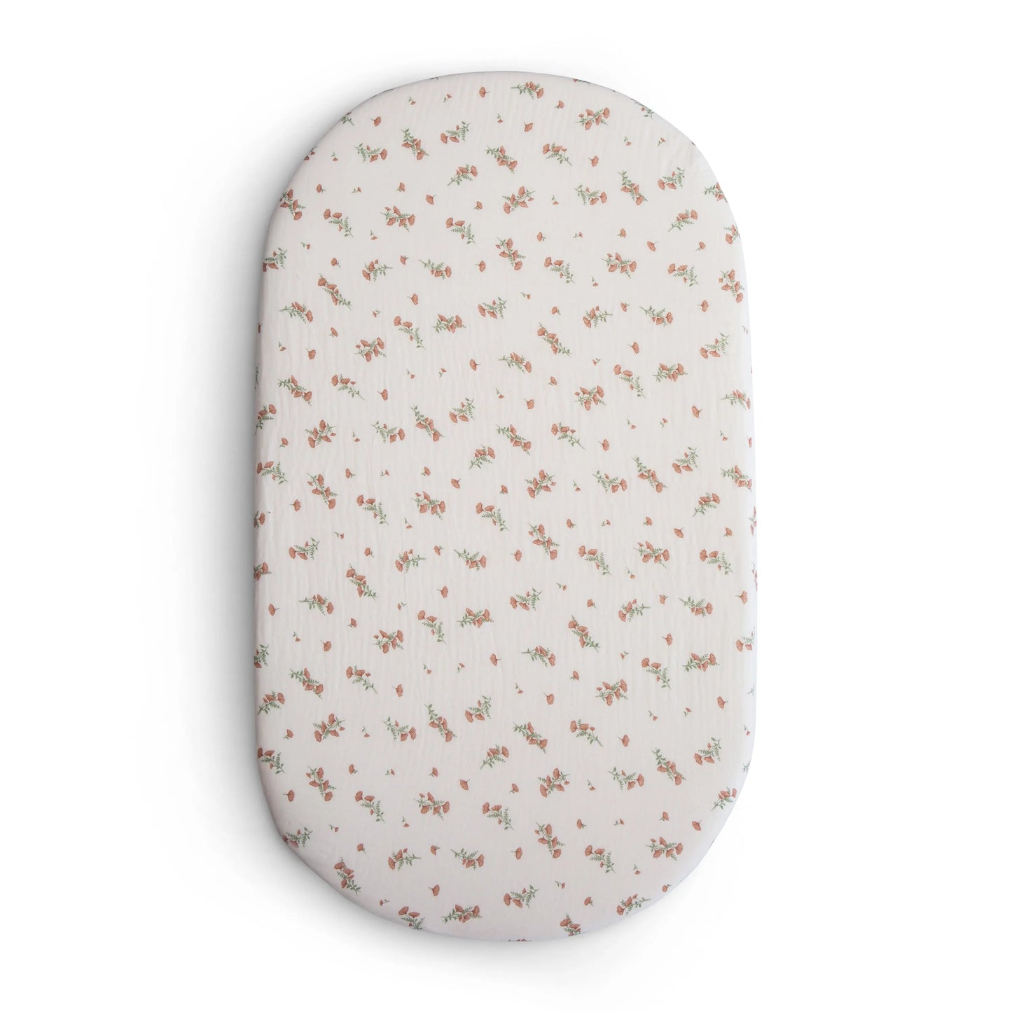 Extra Soft Bassinet Muslin Crib Sheet for Baby - 100 Percent Cotton Breathable Fabric Mushie