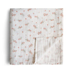 Mushie Organic Cotton Muslin Swaddle Blanket for Baby Cuddling and Nursing - Baby & Toddler > Swaddling & Receiving Blankets Swaddle