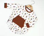 Bubble Baby Pirate | Long Sleeve Bubble Romper - 