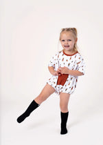 Bubble Baby Pirate | Short Sleeve Bubble Romper - 