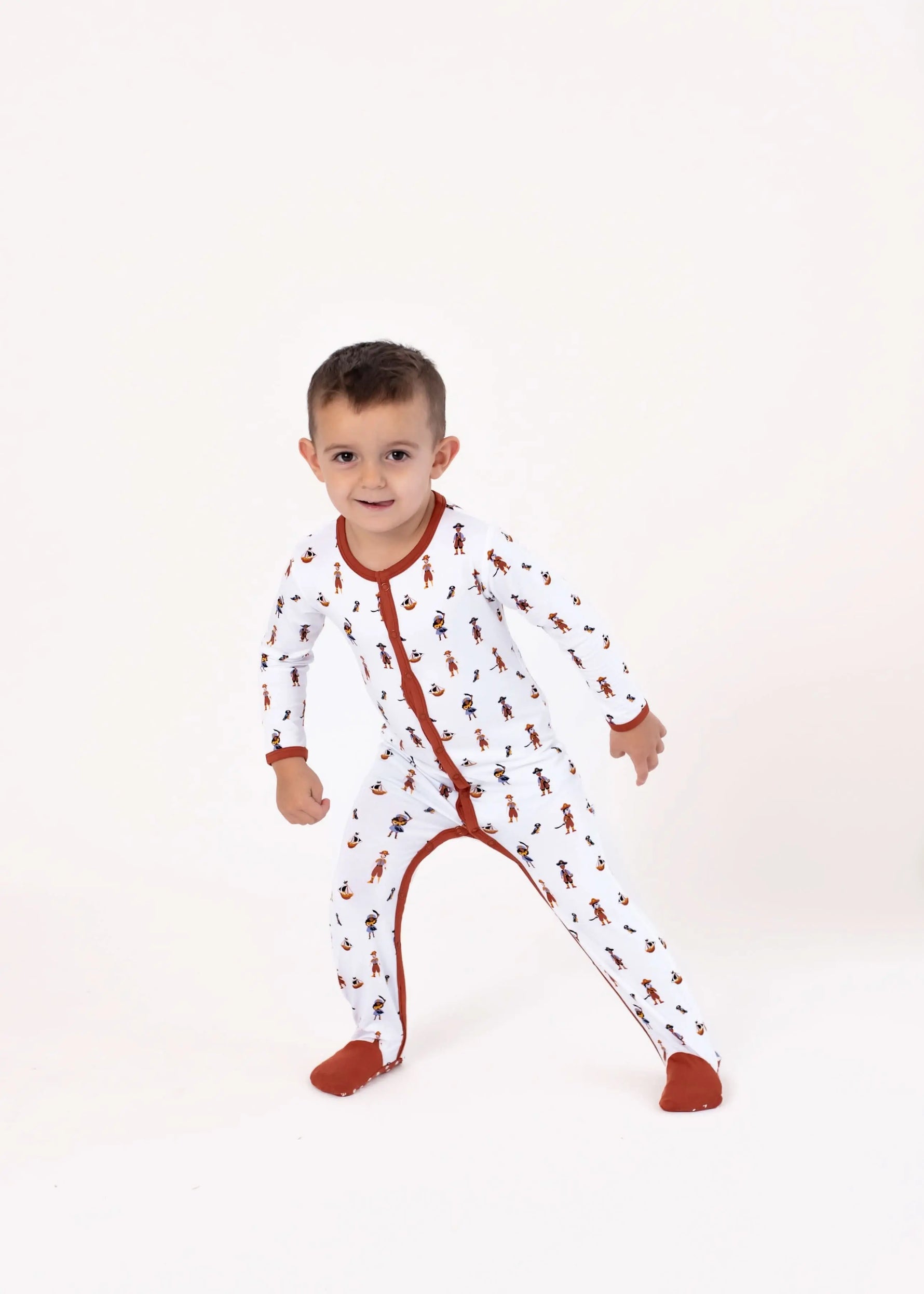 Bubble Baby Pirate | Snap Footie - 