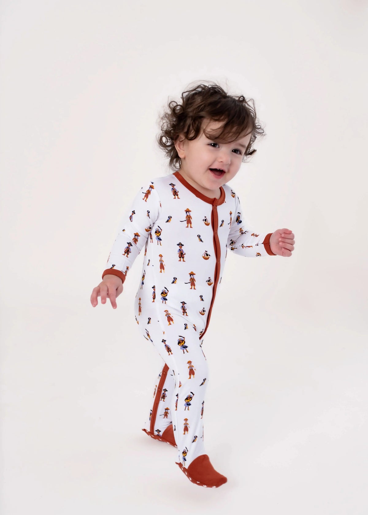 Bubble Baby Pirate | Snap Footie - 