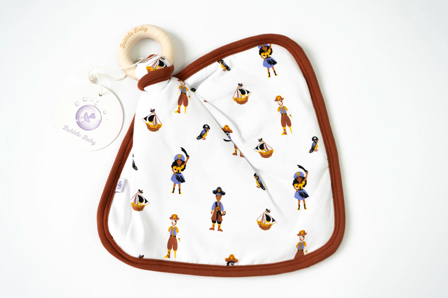 Pirate | Sprig Quilted Lovey - Bib, Bag, Handbag | Everetts Place