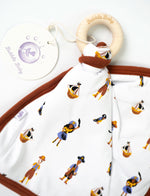 Bubble Baby Pirate | Sprig Quilted Lovey - 