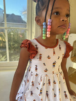 Bubble Baby Pirate | Toddler Flutter Dress - 