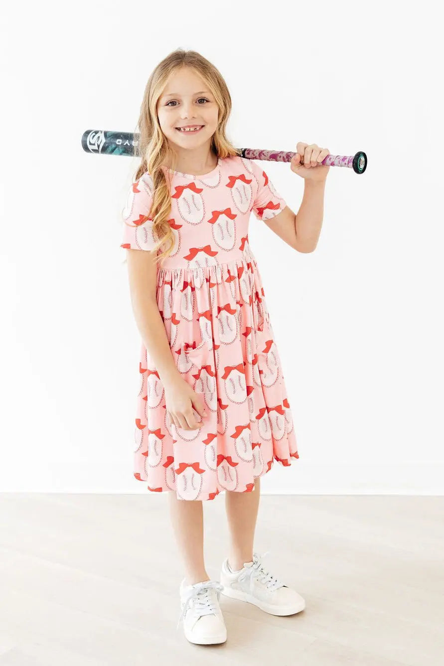 Mila & Rose ® Pitcher Perfect S/S Pocket Twirl Dress - 