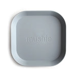 Mushie Square Dinnerware Plates for Babies BPA-Free Plastic Microwave and Dishwasher Safe Made in Denmark - Home & Garden > Kitchen & Dining > Tableware > Dinnerware > Plates Dinnerware