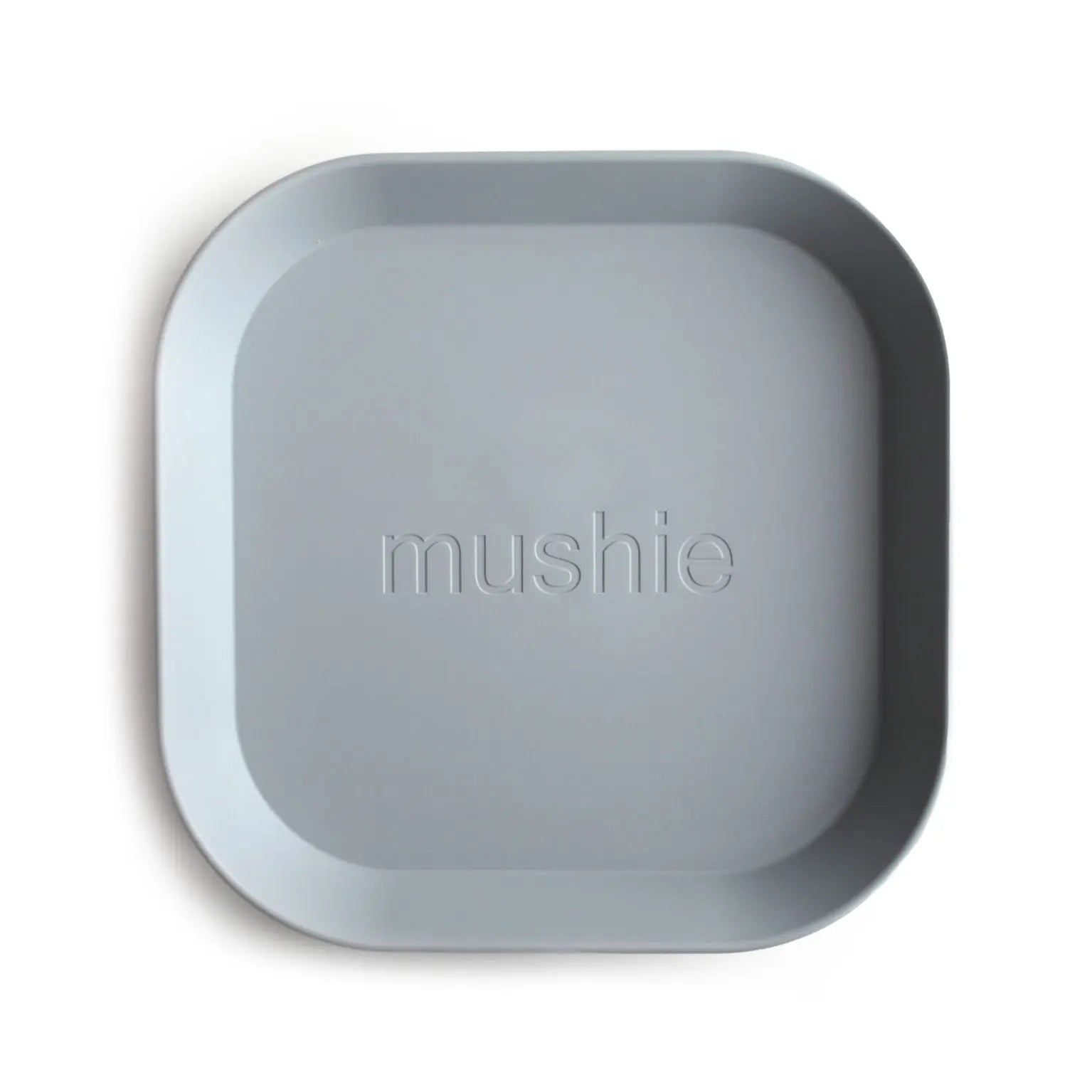 Mushie Square Dinnerware Plates for Babies BPA-Free Plastic Microwave and Dishwasher Safe Made in Denmark - Home & Garden > Kitchen & Dining > Tableware > Dinnerware > Plates Dinnerware