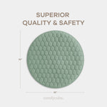 Play Mat Non Slip Fern For Baby Crawling And Tummy Time Comfy Cubs Everetts Place: Online Boutique