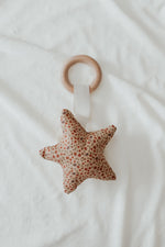 Poinsettia Wooden Teethers Star Moon Cloud Shapes Pack Little Mae & Co Everetts Place: Online Boutique 8.99