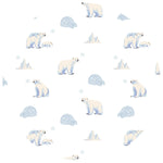 Bubble Baby Polar Bear | Adult Long Sleeve Lounge Top - 