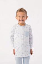 Polar Bear | Children's Long Sleeve Pocket Shirt - Sleeve, White, Neck, Child, Facial expression | Everetts Place