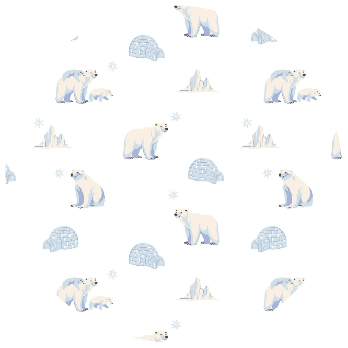 Bubble Baby Polar Bear | Snap Footie - 