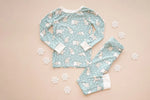 Dreamlet Polar Bears Two Piece Snug Fit Soft Bamboo Sleepwear Set - Apparel & Accessories > Clothing > Baby & Toddler Clothing > Baby & Toddler Sleepwear Two Piece PJs