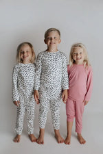 Three Little Tots Polka Dot Kids Pajamas - 