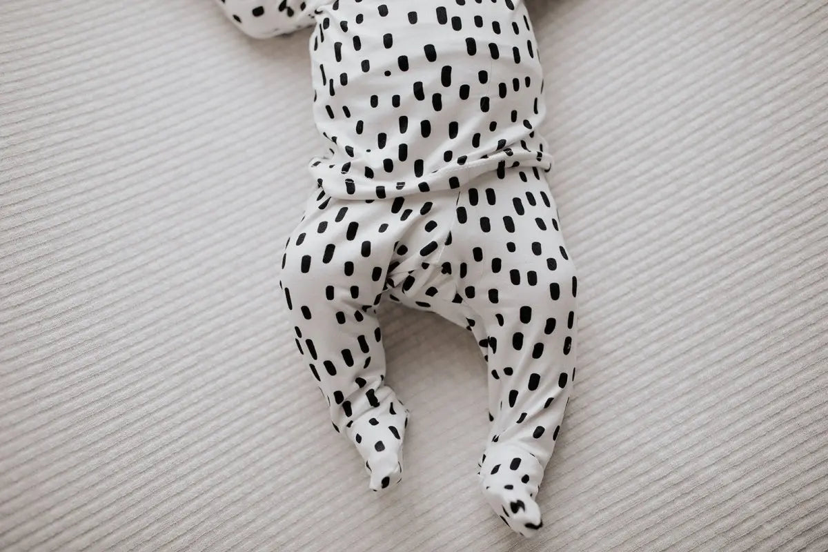 Three Little Tots Polka Dot Kids Pajamas - 
