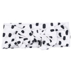 Three Little Tots Polka Dot Knotted Headband Bow - 