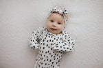 Three Little Tots Polka Dot Knotted Headband Bow - 