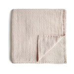 Mushie Organic Cotton Muslin Swaddle Blanket for Baby Cuddling and Nursing - Baby & Toddler > Swaddling & Receiving Blankets Swaddle
