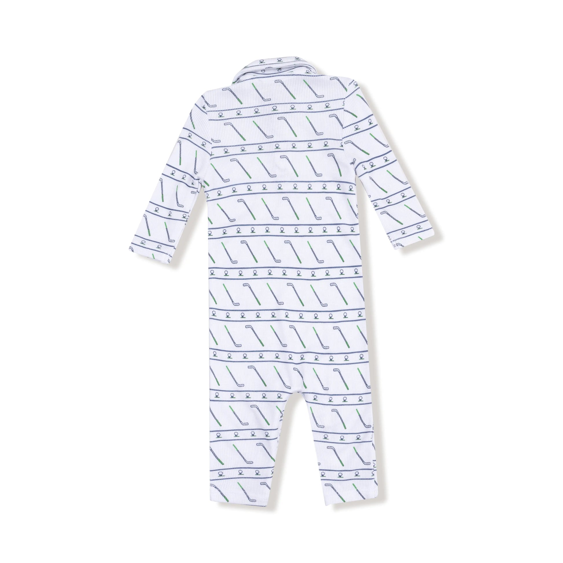 Polo Romper For Babies In Soft Ribbed Modal With Collar Angel Dear Everetts Place: Online Boutique