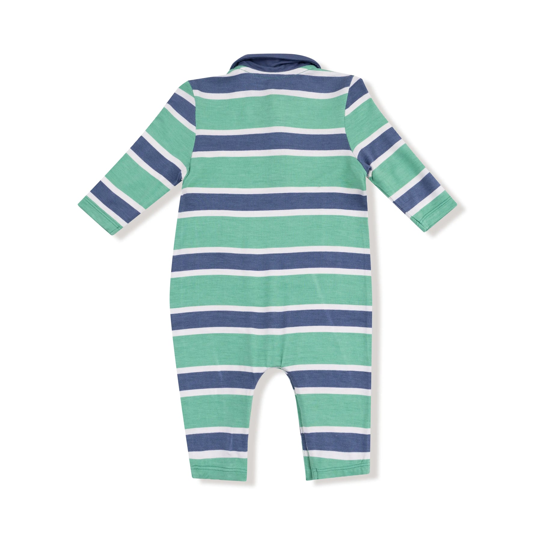 Angel Dear Polo Romper for Babies Soft Bamboo Viscose Cozy and Stylish Fall Winter Wear - Apparel & Accessories > Clothing > Baby & Toddler Clothing > Baby One-Pieces 307