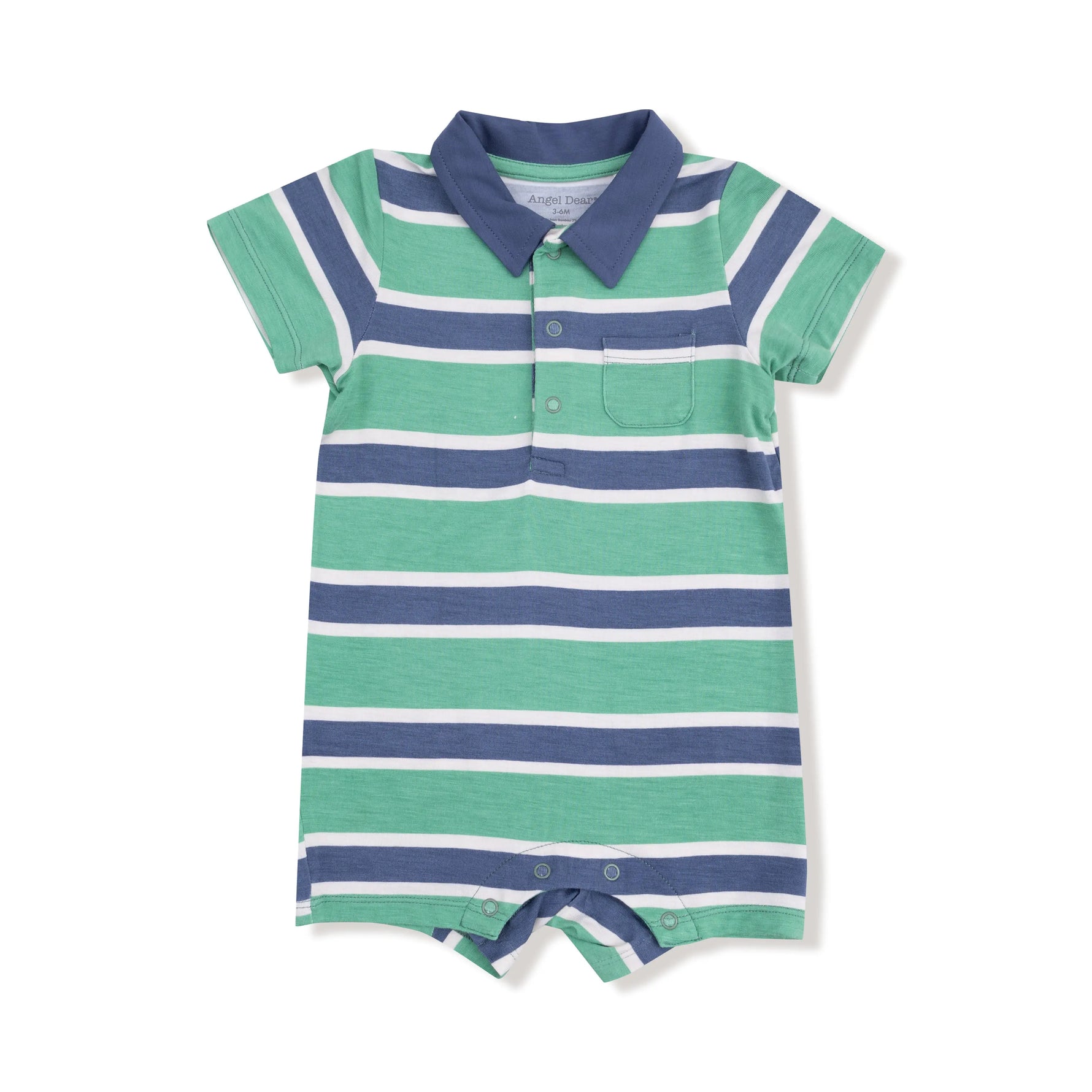 Angel Dear Polo Shortie Playful Stylish Comfortable Romper for Kids - Apparel & Accessories > Clothing > Baby & Toddler Clothing > Baby One-Pieces 35