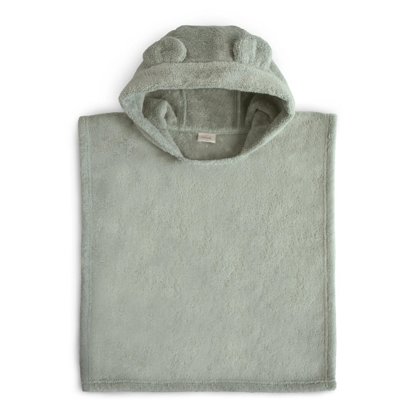 Bear Poncho Towel for Kids Made from 100 Percent Organic Cotton Soft and Absorbent Perfect for Bath Time and Swim Cozy Cuddles Machine Washable Toddler Friendly Design Mushie