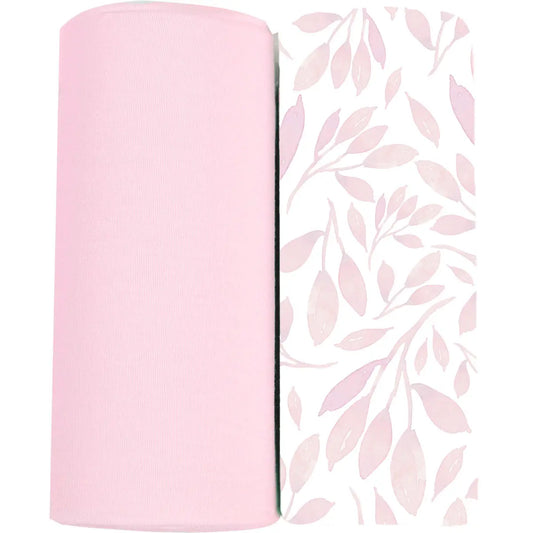 Poppy and Pink 2 Pack Swaddle Blanket for Babies.