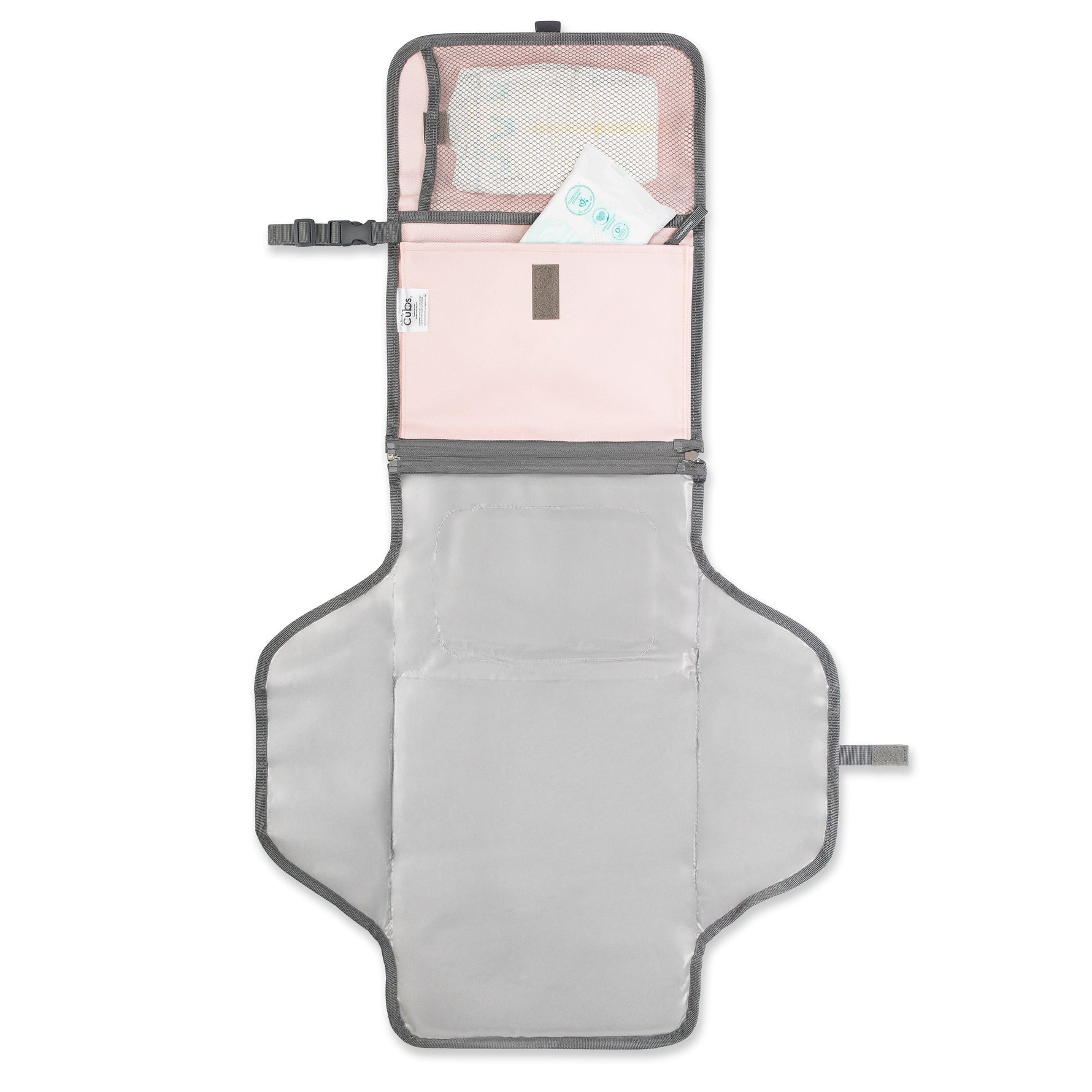 Portable Large Changing Pad Pink Blush For Babies On The Go Comfy Cubs Everetts Place: Online Boutique