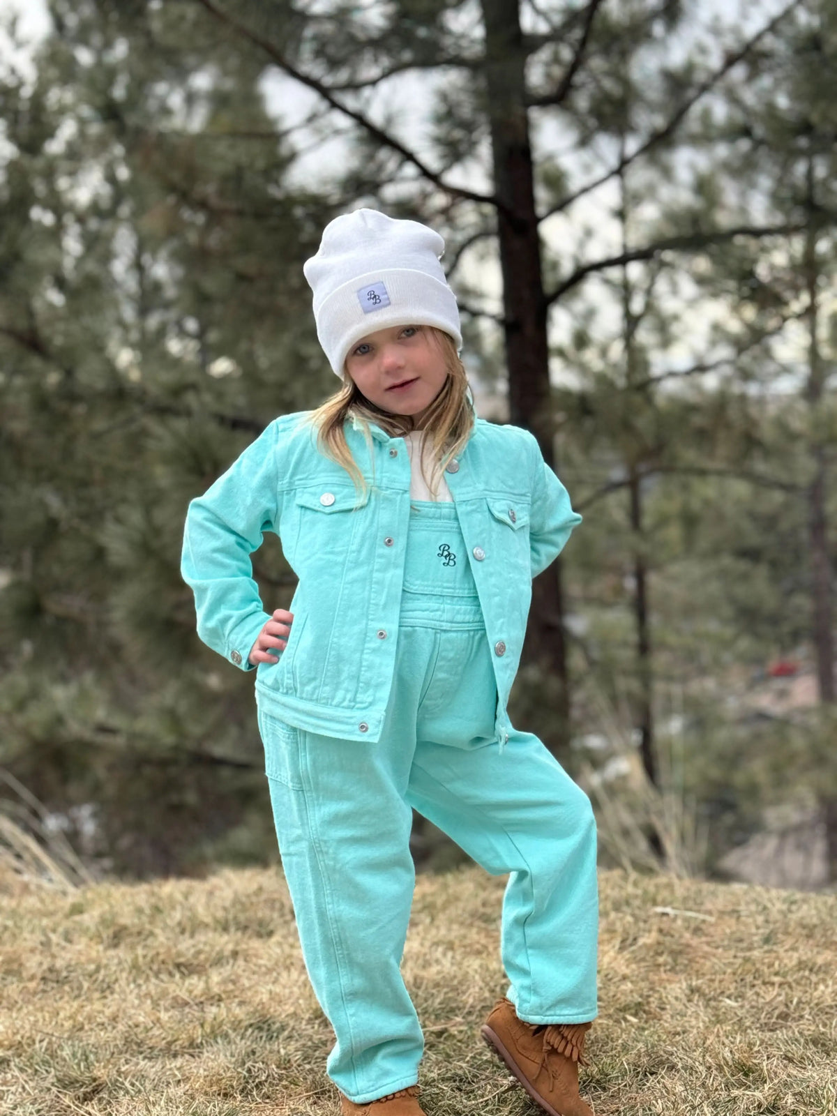 Powder | Bamboo Lined Denim Jacket - Sleeve, Child, Baby & Toddler Clothing, Denim, Happiness | Everetts Place