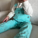 Bubble Baby Powder | Bamboo Lined Denim Overall - 