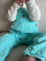 Bubble Baby Powder | Bamboo Lined Denim Overall - 