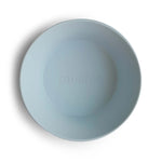 Mushie Round Dinnerware Bowl Set BPA Free Plastic Dishwasher Safe Microwave Safe - Baby & Toddler > Nursing & Feeding Dinnerware