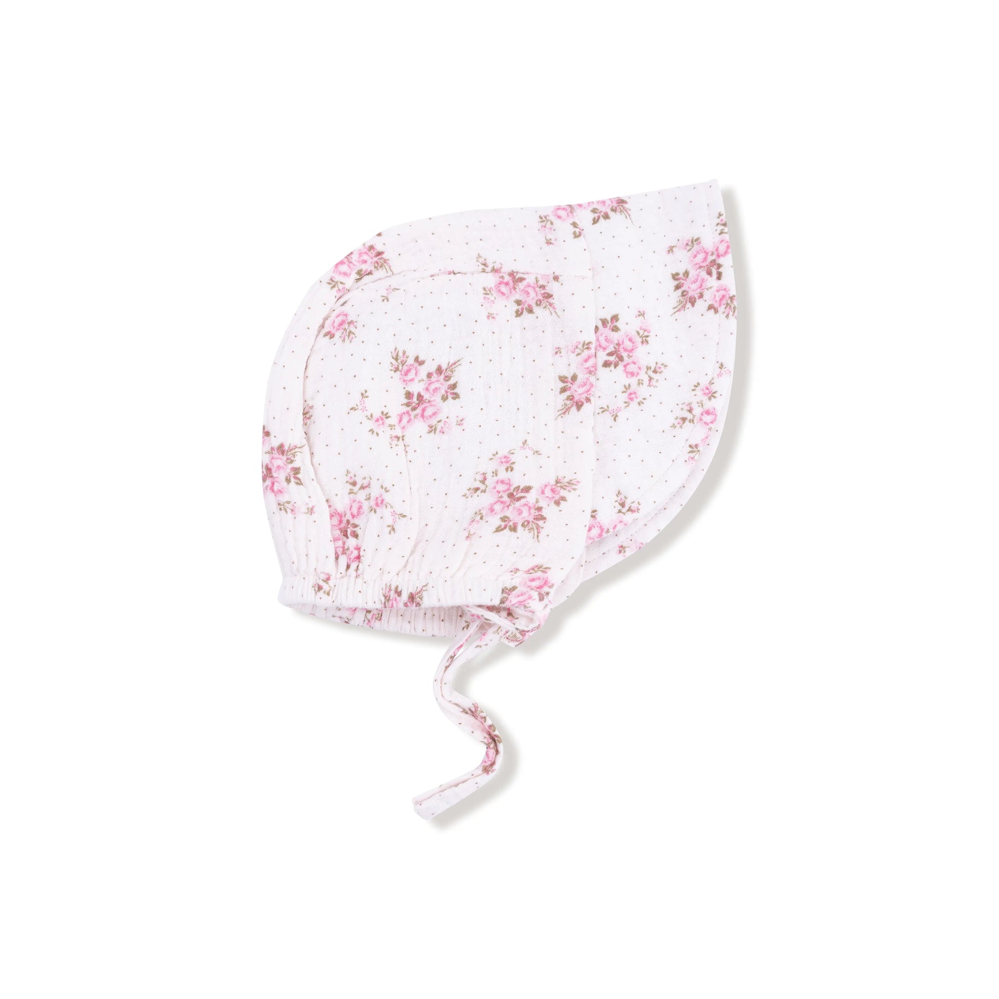 Prairie Bonnet Organic Cotton Muslin Infant Hat With Ties Angel Dear Everetts Place: Online Boutique