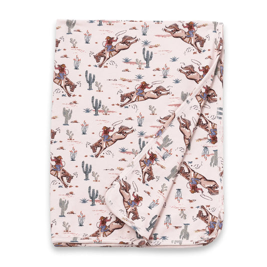 Prairie Princess Baby Girl Western Bamboo Stroller Blanket Tesa Babe Everetts Place: Online Boutique 48.00