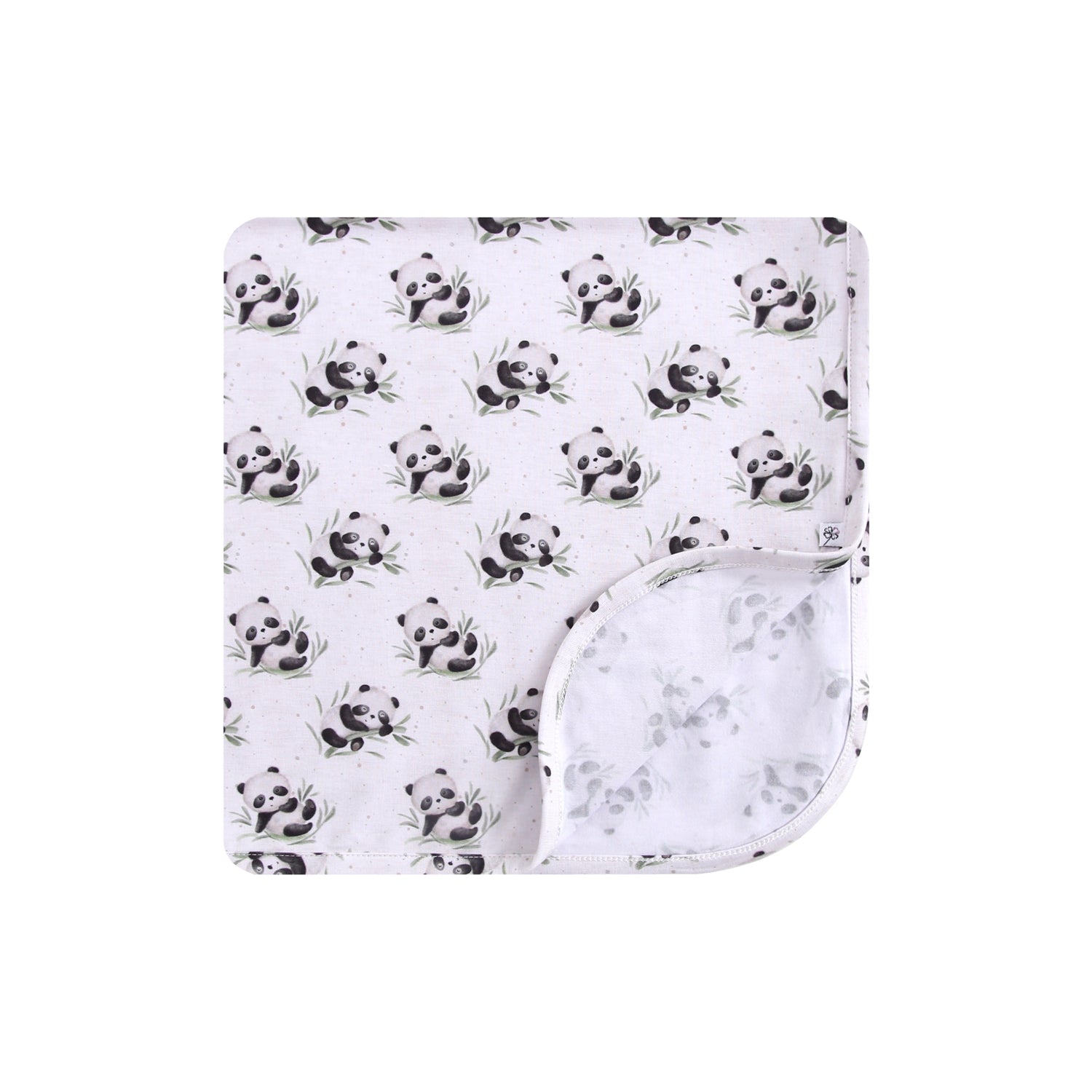 Lucky Panda Swaddle Blanket by Luxie Charm at Everetts Place