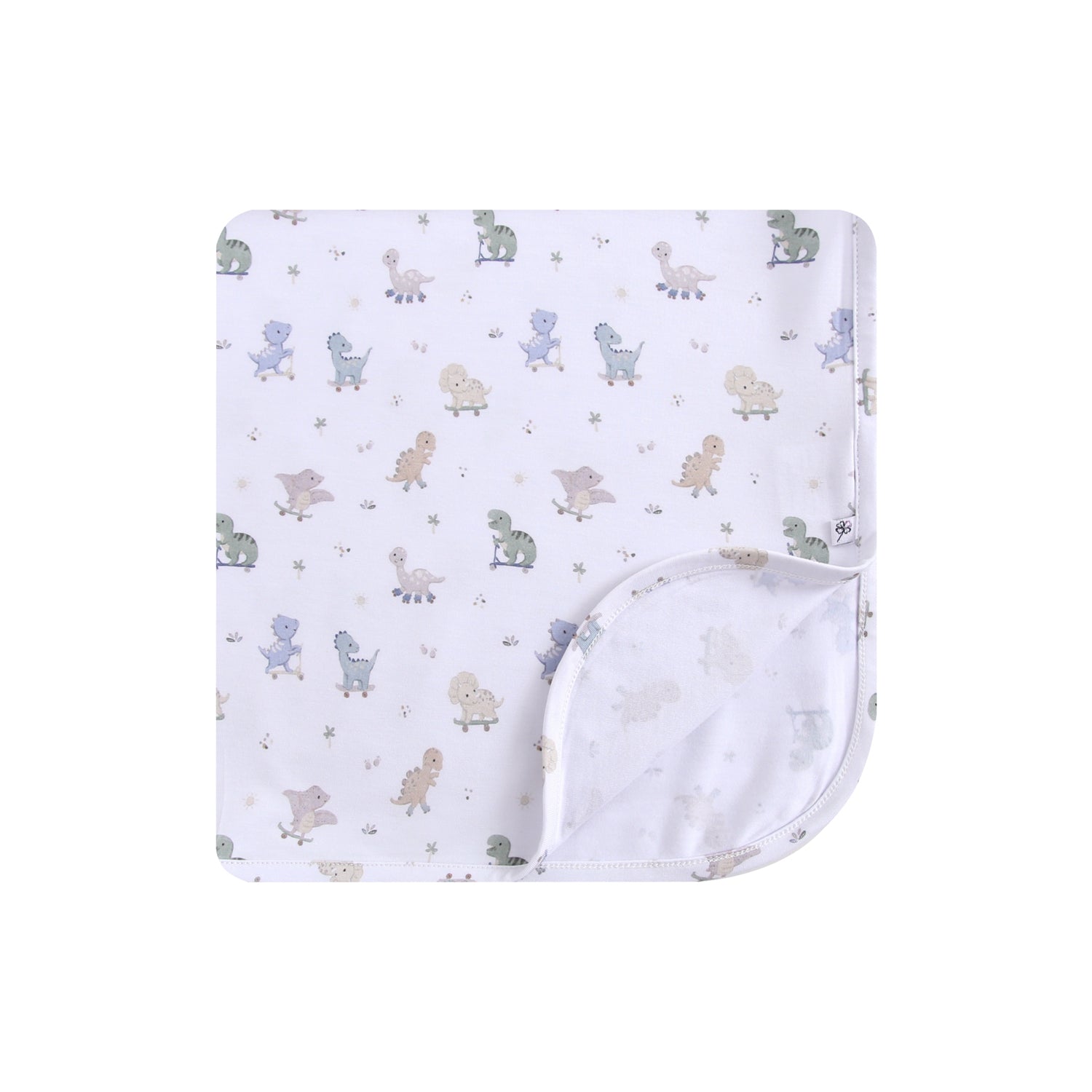 Dino Derby Swaddle Blanket by Luxie Charm at Everetts Place