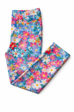 Preppy Floral Leggings - Pink, Pattern, Tie | Everetts Place