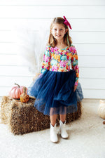 Preppy Patch L/S Tutu Dress by Mila & Rose ®