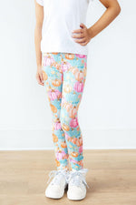 Mila & Rose Preppy Pumpkins organic fall baby leggings