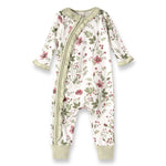 Pretty Petals Bamboo Zipper Romper For Babies By Tesa Babe Tesa Babe 