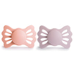 Mushie Frigg Lucky Symmetrical Silicone Pacifier 2 Pack for 6 to 18 Months - Baby & Toddler > Baby Health > Pacifiers & Teethers SILICONE FRIGG PACIFIERS
